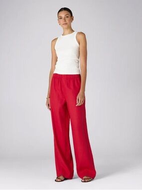 Withnothingunderneath palazzo red hemp new nvr worn tags UK 12/US 8! Offer!